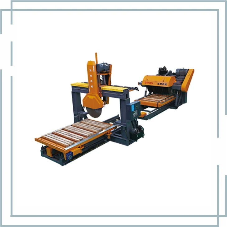 Curb Stone Cut Machine Line (skivning plus kantskärning)