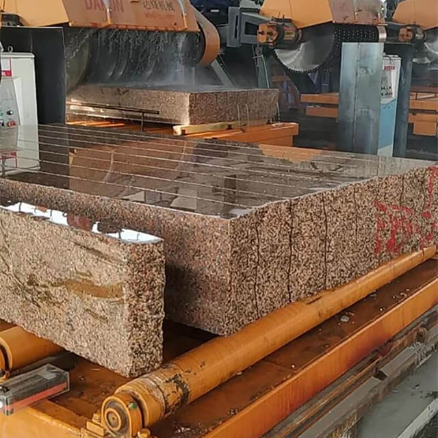 Curb Stone Cutting Machine Line（slicing+edge cutting）